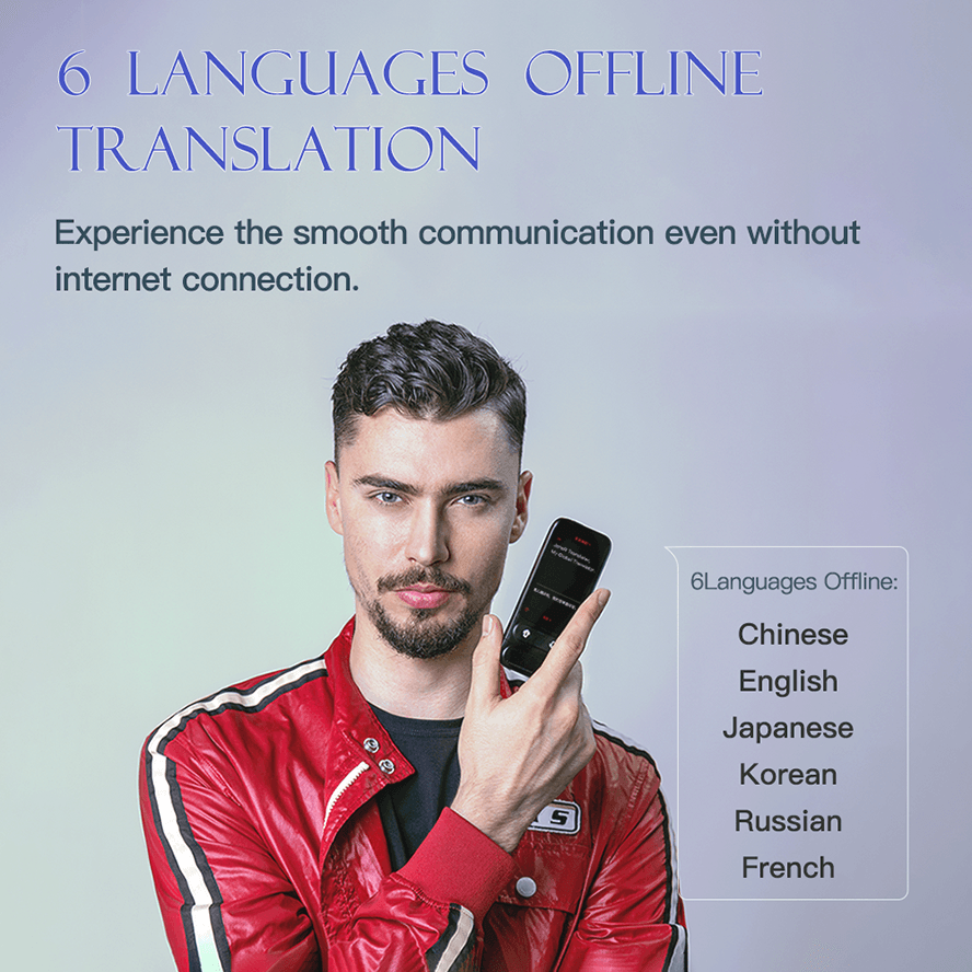 Translator Device Support Accents Recognize Photo or Offline Voice Translation