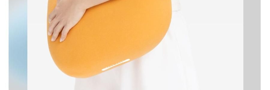 躺岛 3.0猫肚皮枕 记忆棉枕头护颈椎助睡眠枕头 大橘已定 66x40x11cm