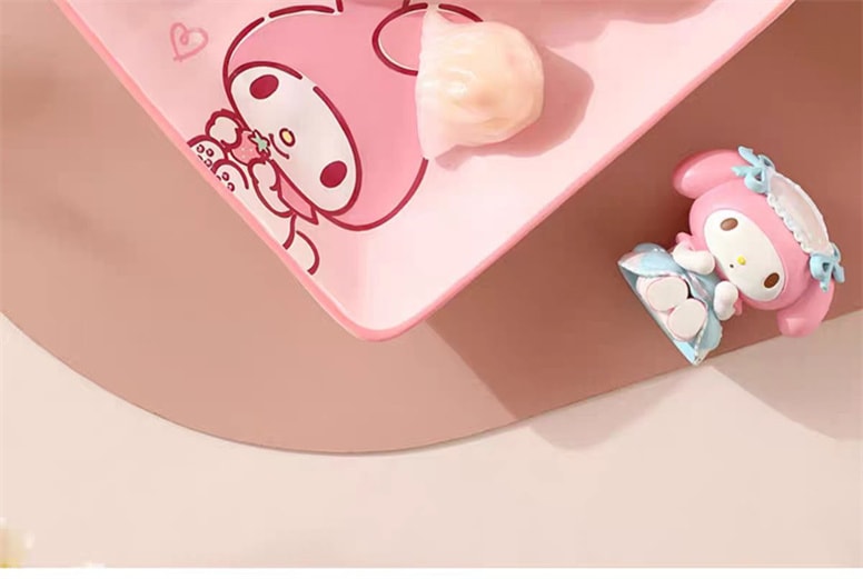 【中國直郵】Marsica 三麗鷗餃子盤 兒童早餐盤 分格陶瓷碟子 -凱蒂貓 Hello Kitty 1件 丨*預計到達時間3-4週