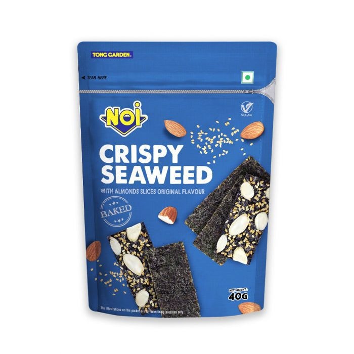 NOI Baked Crispy Seaweed With Almond Slices 40g