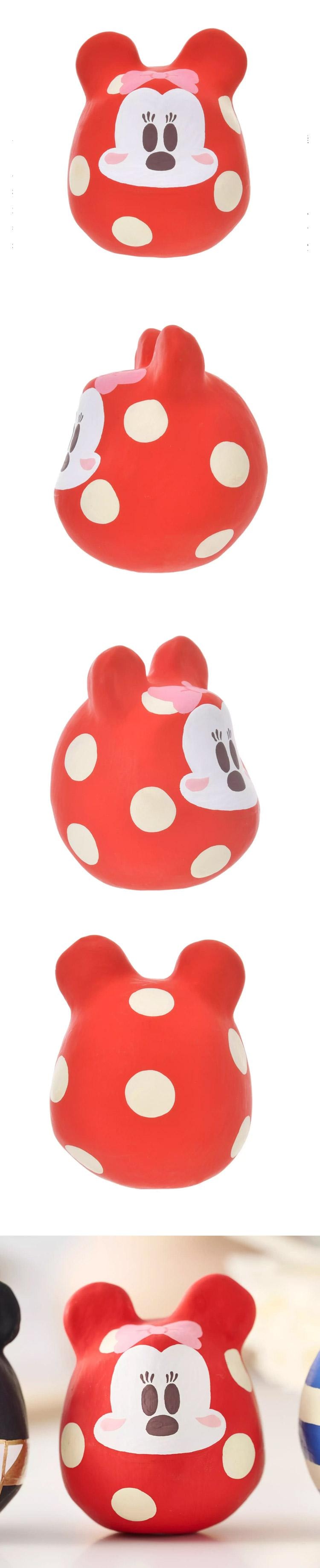 【日本直郵】DISNEY 東京迪士尼 白川達摩擺飾 米妮 5.2×4.1×4.5cm