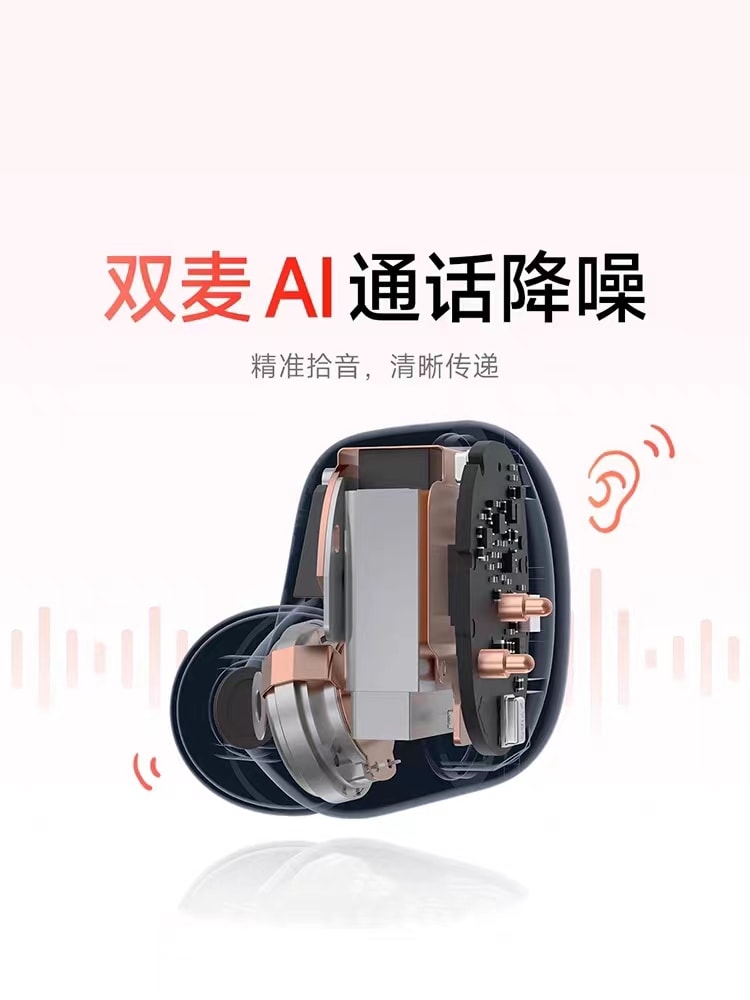 [中国直邮]RedmiBuds4真无线降噪蓝牙耳机小米豆状入耳式 1个装