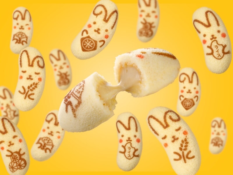 【日本直郵】日美同步 日本東京香蕉 最新發售 東京香蕉兔版 米粉製香蕉口味夾心蛋糕 4枚裝
