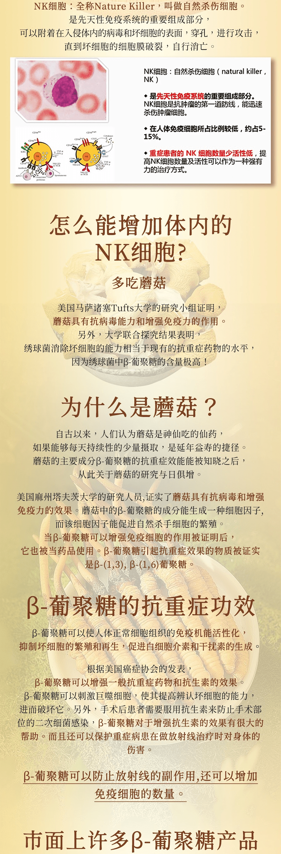 【日本產】UMEKEN 自爱 β-葡聚糖 【新升级】葡聚糖含量高达280mg 30包【高含量β-葡聚糖+9种珍稀菌菇日常提升免疫力不生病】【灵芝 鹿角灵芝 冬虫夏草 姬松茸 舞茸 绣球菇 白桦茸 桑黄蘑菇 白桦茸】