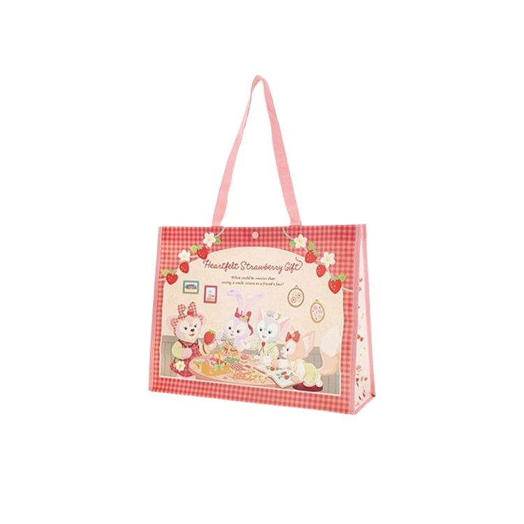 【日本直郵】TOKYO DISNEY 東京迪士尼 2024春季情人節草莓系列 購物袋