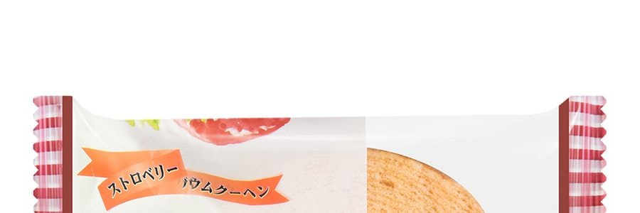 日本ATOM 經典迷你年輪蛋糕 草莓口味 85g