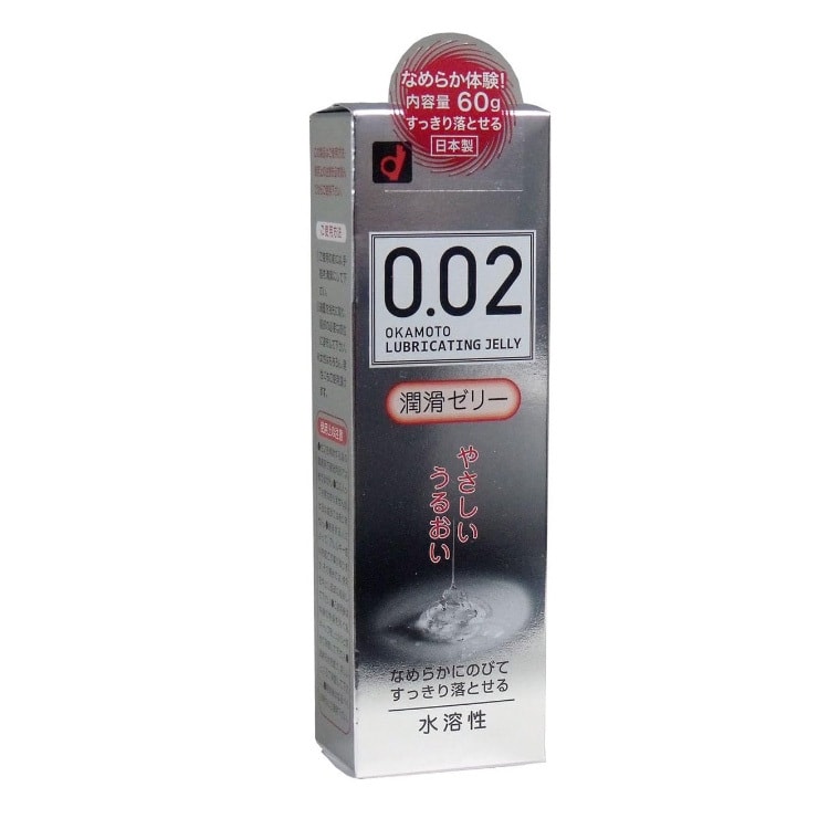 【日本直郵】OKAMOTO岡本 002玻尿酸水溶性潤滑劑 60g