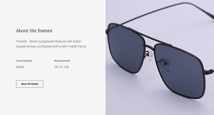 Fashion UV Sunglasses: Traveler  (DL82037 C1)