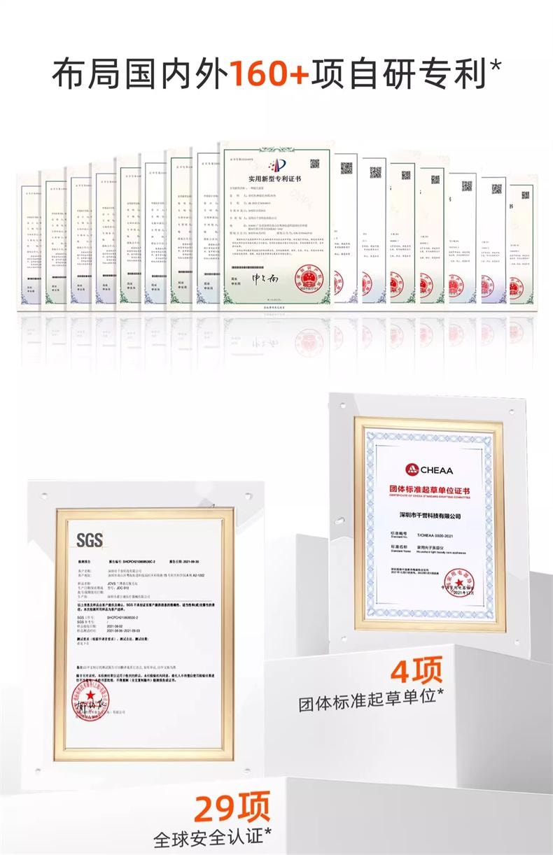 JOVS 超膜刀肌提美容儀家用臉部提拉緊緻抗老去法令紋V臉神器旗艦版 1件