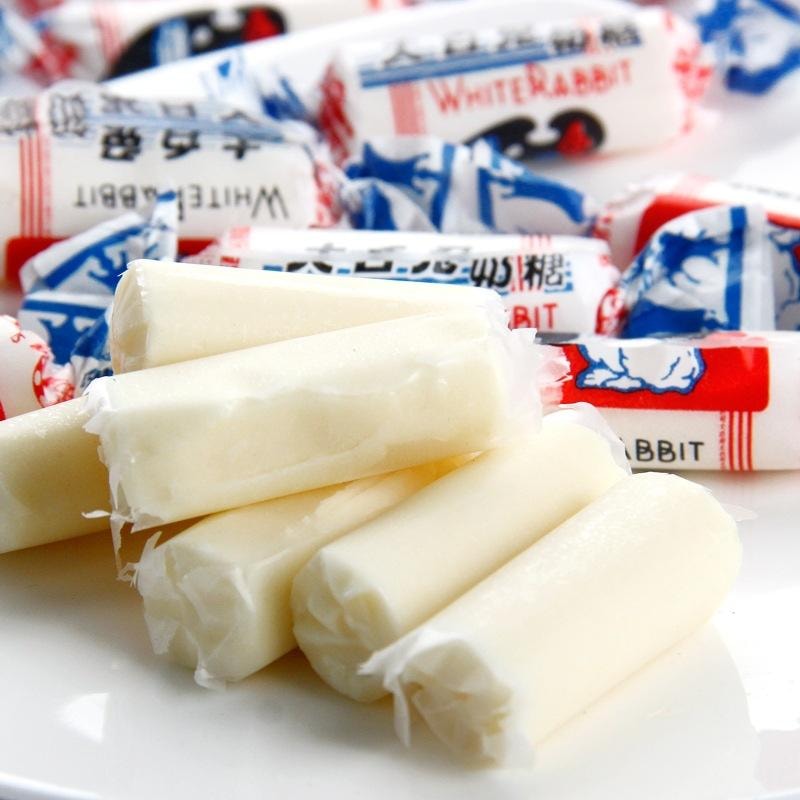 【中國直郵】 大白兔 奶糖 原味 禮盒裝 500g 糖果小零食年貨結糖果朋友閨蜜生日禮物