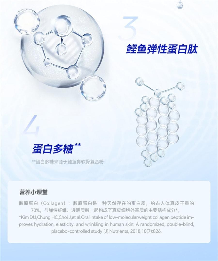 【中国直邮】 WONDERLAB 鱼胶原蛋白肽口服液 3肽小分子玻尿酸 0脂肪 0负担 0激素 25ml*10瓶/盒