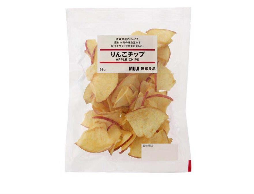 【日本直邮】MUJI无印良品 苹果薯片68g