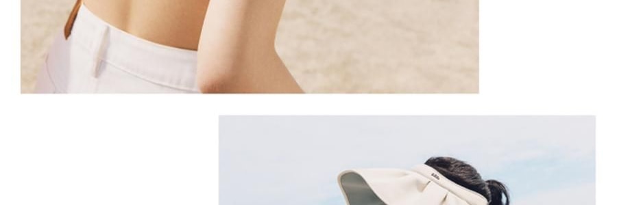 BENEUNDER蕉下 女士贝壳防晒帽子 夏季遮阳帽空顶防晒帽防紫外线 蜂蜜黄55-58cm