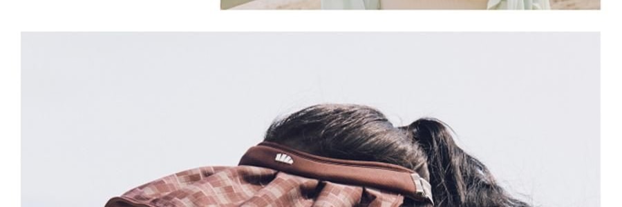 BENEUNDER蕉下 女士贝壳防晒帽子 夏季遮阳帽空顶防晒帽防紫外线 蜂蜜黄55-58cm