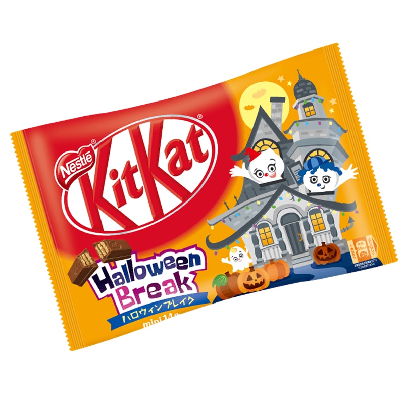 【日本直郵】日本KIT KAT 2023年萬聖節限定包裝 巧克力威化 13枚裝
