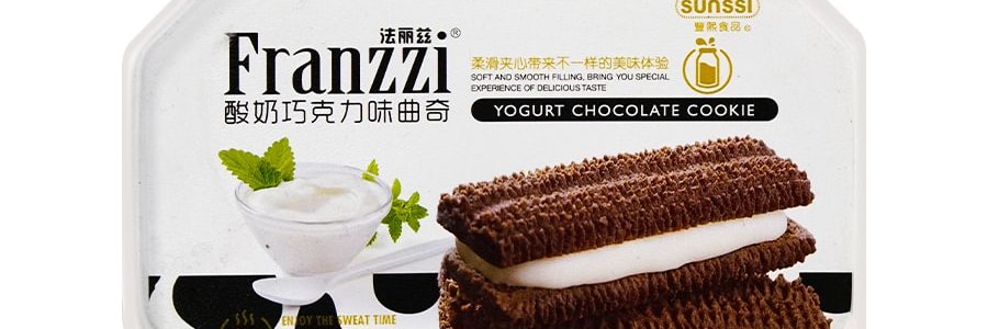 FRANZZI法麗茲 優格巧克力口味曲奇 126g