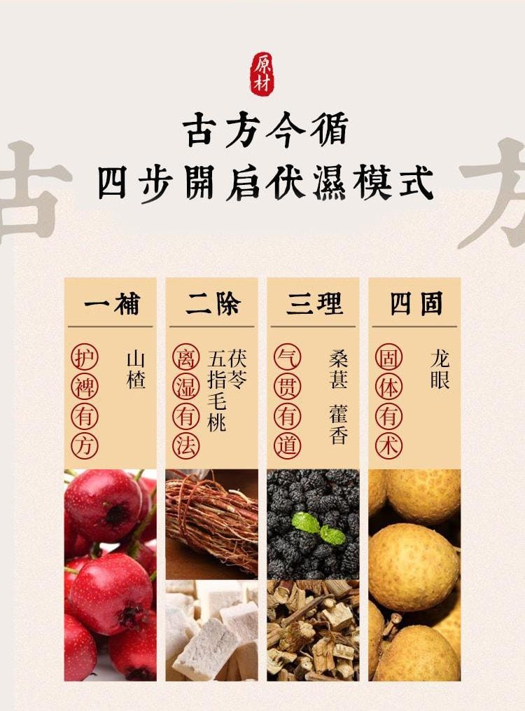 【中國直郵】 輔滋堂 茯正濕元膏 五指毛桃茯苓調理脾胃濕胖舌苔厚膩口苦伏濕 260g/罐
