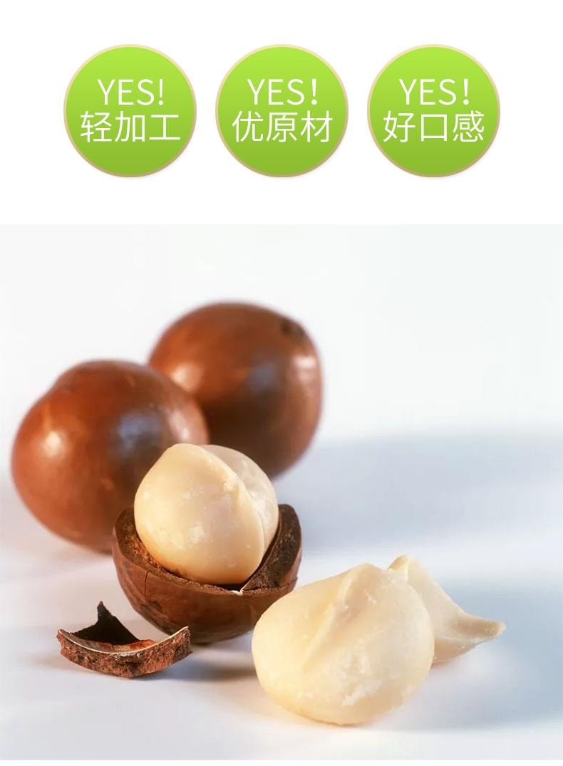 鲜记 夏威夷果388g