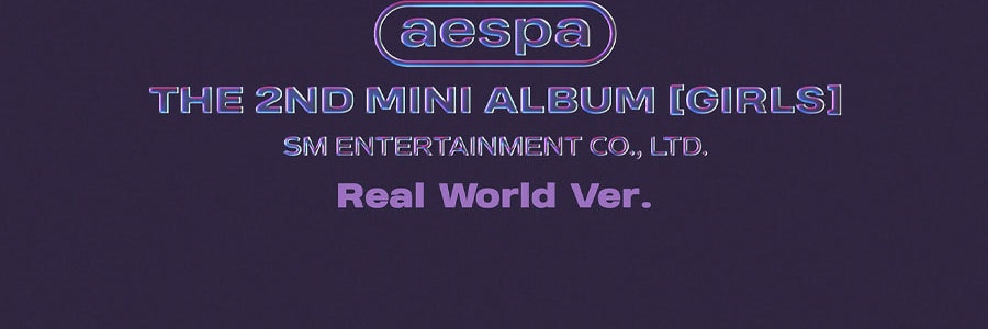 韓國MAKESTAR K-pop專輯 Aespa [Girls] (Real World 真實世界版)