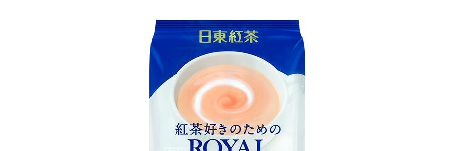 日本NITTO日東紅茶 皇家奶茶 紅茶速溶奶茶粉 日本產紅茶葉 100%北海道全脂奶粉 10支入140g