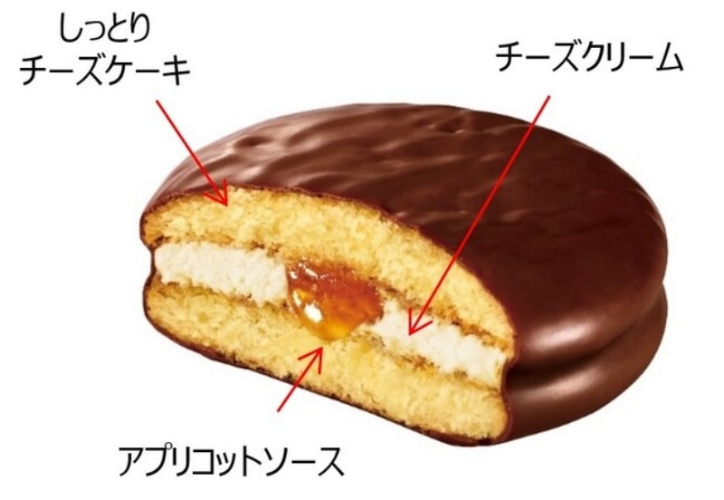 【日本直郵】日本樂天LOTTE 期限限定 芒果夾心巧克力口味蛋糕派 1個裝