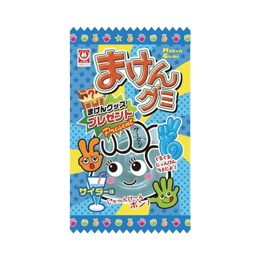 SUGIMOTOYASEIKA Maken Gummy Cider Taste 15g