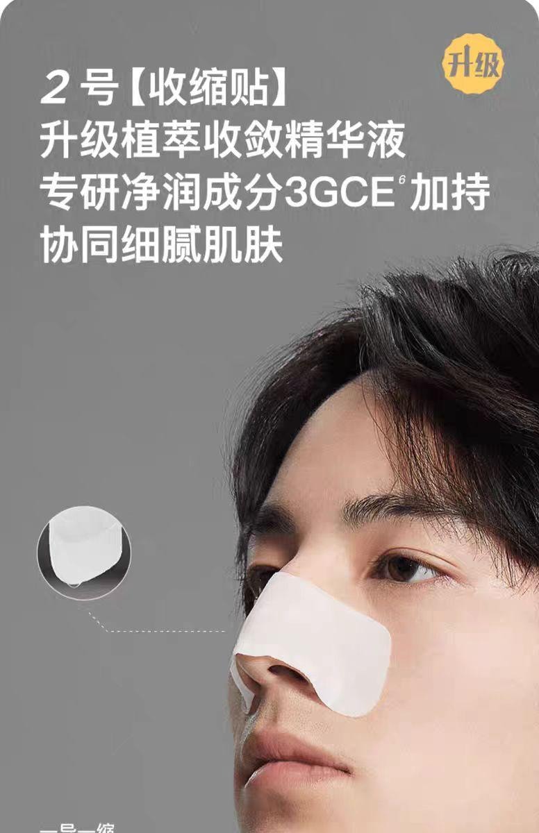 【中国直邮】 韩国 RNW 去黑头鼻贴 毛孔清洁温和10片*1盒