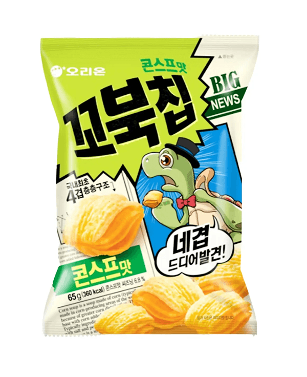 【马来西亚直邮】韩国 ORION好丽友 乌龟玉米脆片 65g