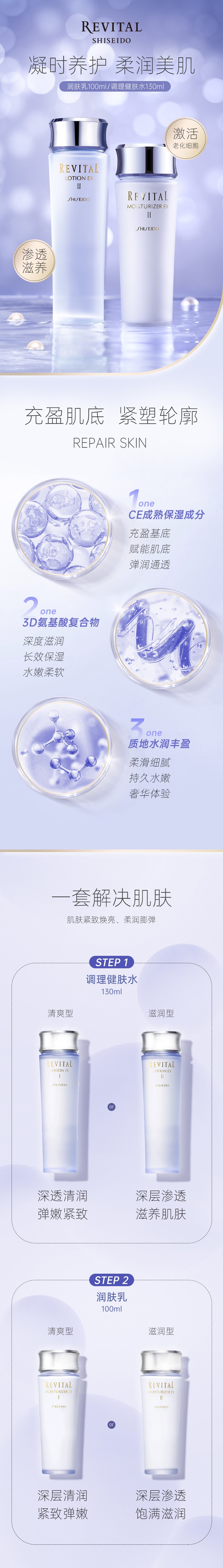 Revital Yuewei Anti-Wrinkle Firming Toner 1 130ml