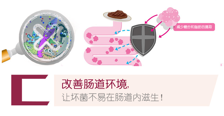 日本PILLBOX LOVET阻糖控糖分解酵素减脂纤体丸 60粒 减肥减脂