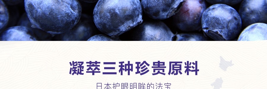 日本小林製藥 藍莓精華顆粒 60粒入 保護視力緩解眼幹預防眼疾