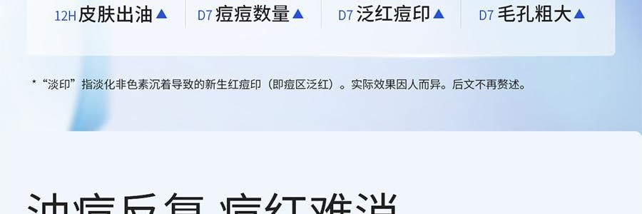 VOOLGA敷尔佳 清痘净肤次抛精华 2.0 1.5ml*30支 速效祛痘淡印 控油舒缓 油痘敏感肌适用