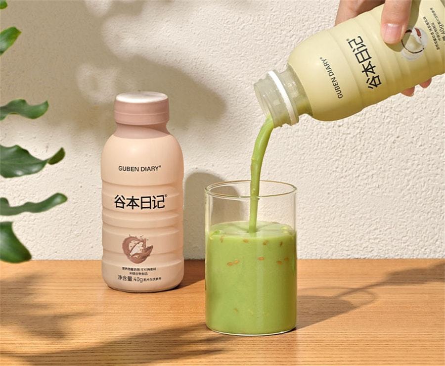 【中国直邮】 谷本日记 饱腹代餐奶昔粉高蛋白早晚餐速食冲饮膳食纤维营养轻食品 香蕉+抹茶