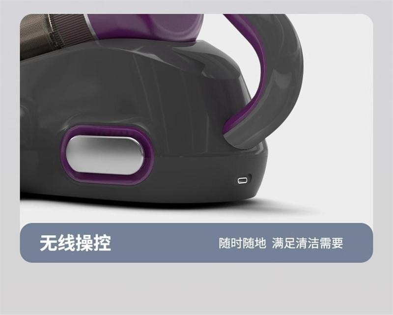 【中國直郵】 康佳 颶風無線除蟎儀床上紫外線殺菌機二合一 水銀灰+8濾芯