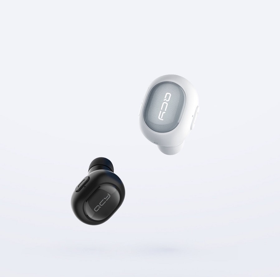 XIAOQCY Mini Bluetooth Earphone #White
