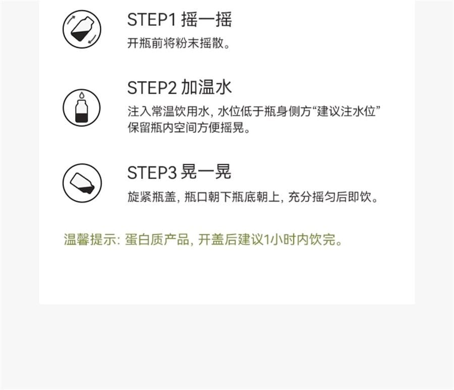 【中国直邮】 谷本日记 代餐奶昔粉饱腹高蛋白早晚餐速食冲饮膳食纤维营养轻食品 香蕉+牛油果 40g*12瓶*2盒