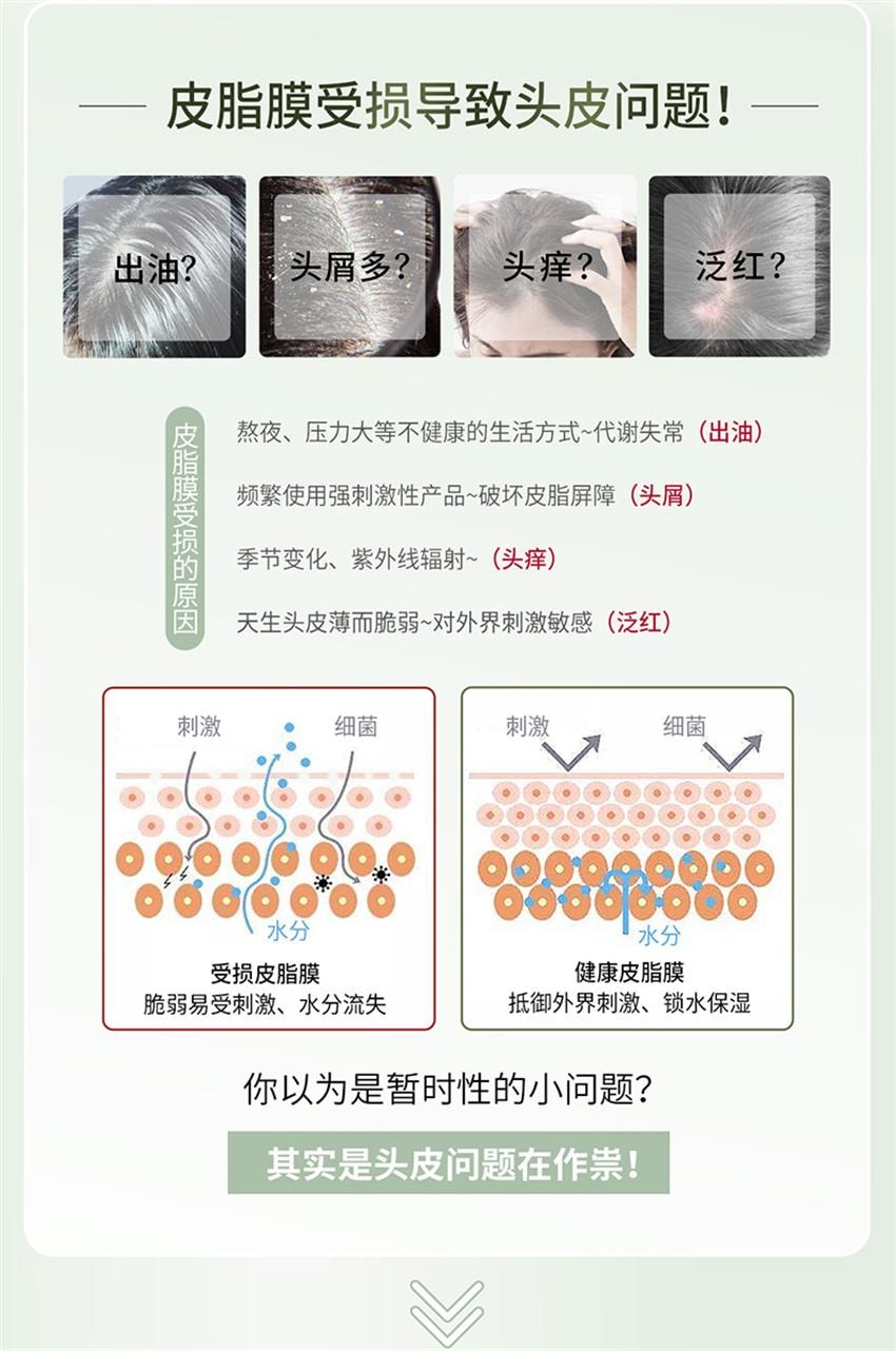 【中国直邮】 舒蕾 莹亮修护洗发水 保湿滋润头皮 修护受损发质洗发露 400g/瓶(张若昀-同款绿金瓶)