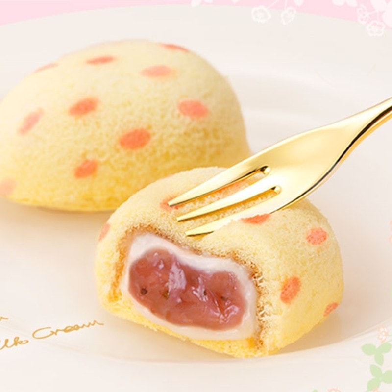 【日本直郵】日本名果 TOKYO BANANA東京香蕉 銀座草莓雙心蛋糕 8枚裝
