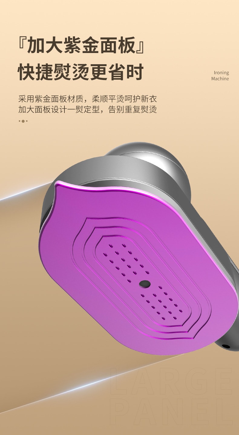 【中國直郵】手持熨燙機 家用小型迷你便攜式旋轉掛燙機 宿舍霧化蒸氣電熨斗 星空灰 1個|*預計到達時間3-4週