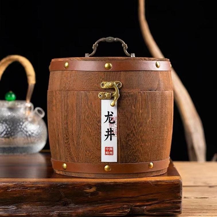 【中國直郵】 中閩峰州 2025新茶葉龍井茶春茶明前綠茶禮盒裝濃香型正宗杭州豆香散裝 250g/瓶