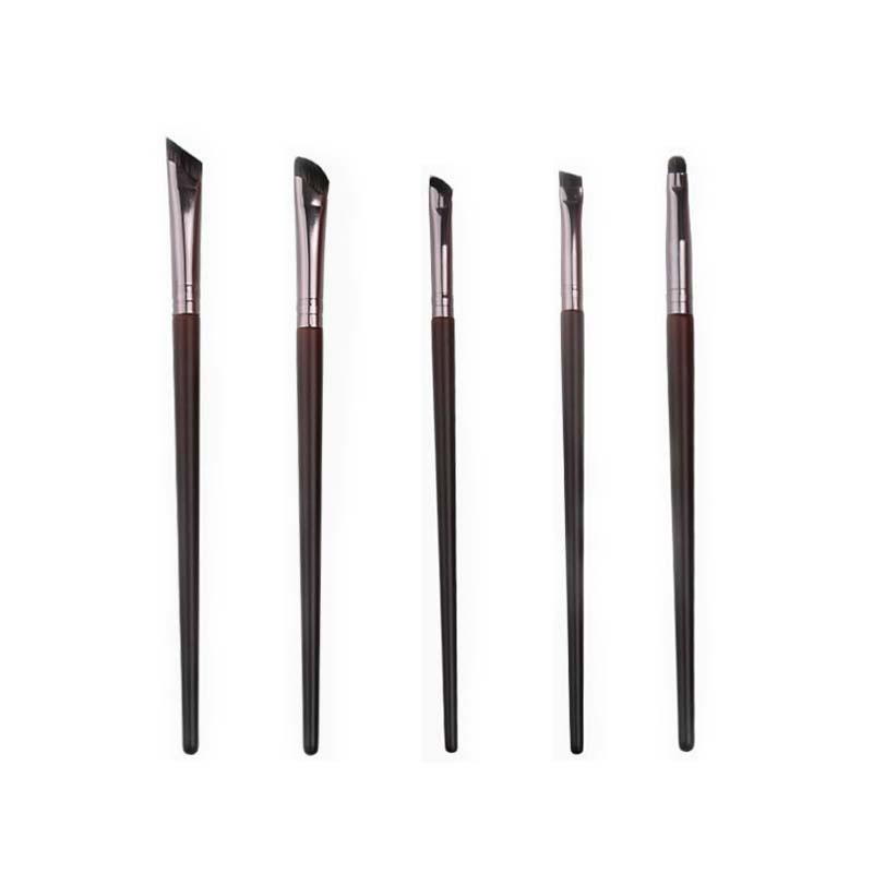 玛莉安 【官方授权旗舰店】羊毛混毛眼眉和眼线刷  高端动物毛笔刷 蓬松细腻 柔软顺滑 迅速抓粉 晕染自然  5支 (限量版)