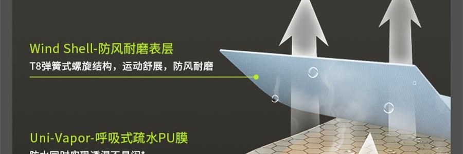 BENEUNDER蕉下 女士轻量滑雪裤 雪地玩雪徒步裤子 沁柔白 170/76A(XL)