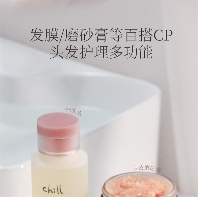 古迪 洗頭梳二合一矽膠洗頭髮神器頭部按摩梳洗 淺紫色 1個裝