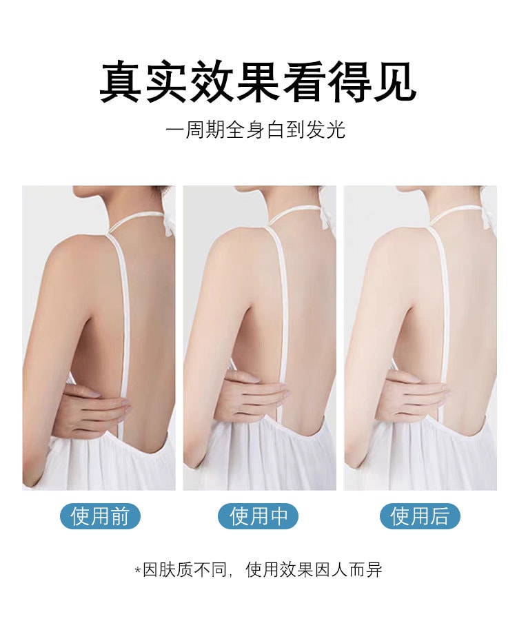 【中國直郵】 廣藥白雲山 白雲山 全身美白去雞皮補水身體乳250ml