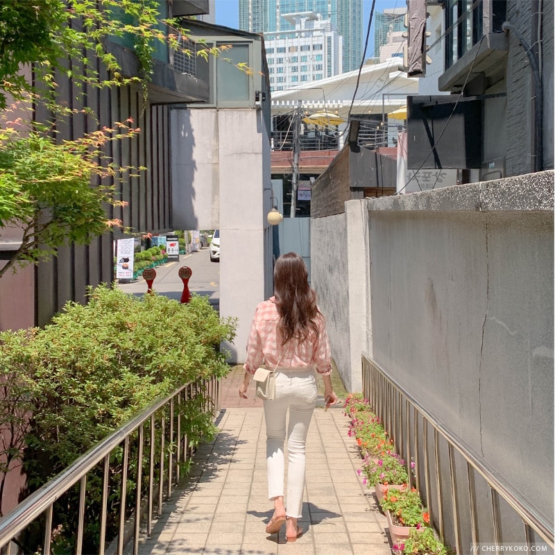 【韩国直邮】CHERRYKOKO 甜心少女舒适格纹防晒衬衫 粉色 均码