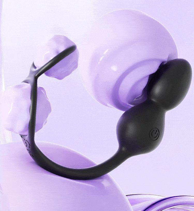 【中國直郵】 謎姬 隱能前列腺按摩外出穿戴便攜式震動按摩成年男性自慰器1個裝