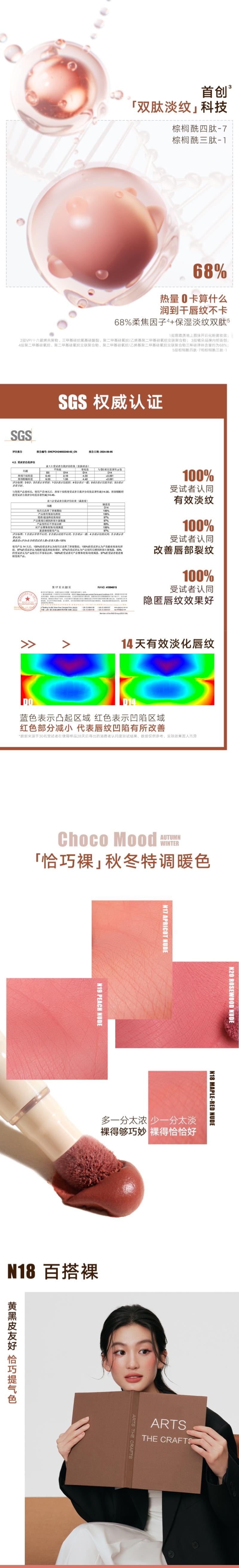 Judydoll 橘朵 唇粉霜 #N17打底裸 深唇遮底色