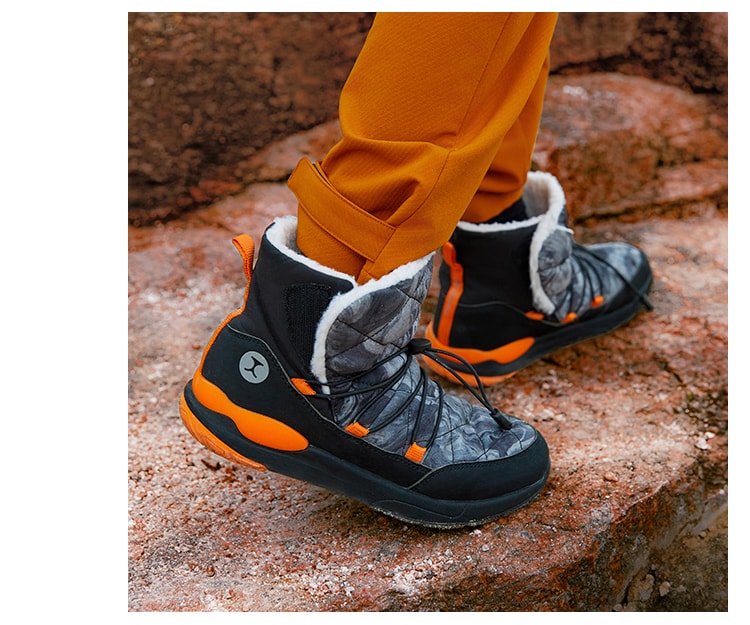 【中国直邮】 moodytigerRAKIS M 儿童雪地靴 暖流灰 40