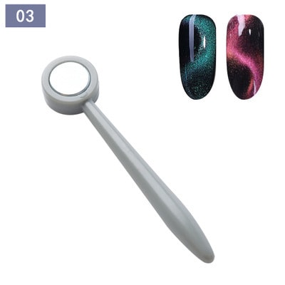 selects new cat's eye powerful magnet multi functional manicure tool #Round head small magnet