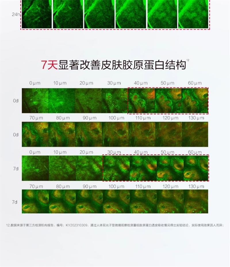 【中国直邮】 丸美 二代胶原小金针次抛精华液紧致抗皱淡化细纹补水 30支/盒
